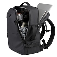 Mochila Convertible de Viaje con Puerto de Carga USB, Compartimento para Portátil de 15.6 Pulgadas, para Hombres y Mujeres, Bolsa de Viaje de Fin de Semana
