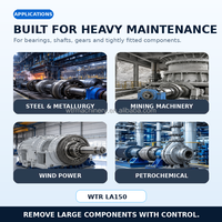 Extracteur hydraulique robuste de 200 tonnes pour équipement lourd avec traction linéaire contrôlée pour les réparations hors service des équipements miniers