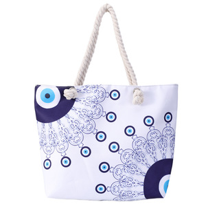 Borsa a tracolla Casual da donna di grande capacità da spiaggia transfrontaliera borsa a tracolla per borse promozionali al mare - Product Image 5