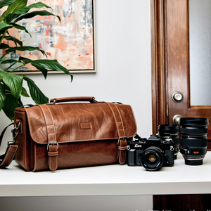 יצרן עור משובח כתף מצלמה תיק dslr mirrorless נסיעות צילום נייד הוספה שקיות - Product Image 3