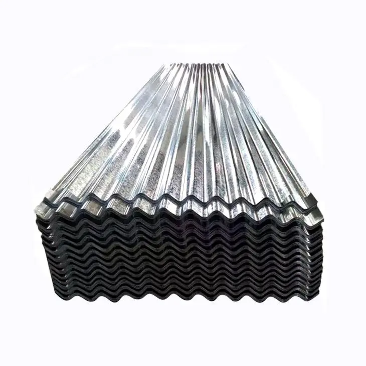 Super calidad lámina galvanizada placa dx52d metal de acero corrugado para chapa de techo