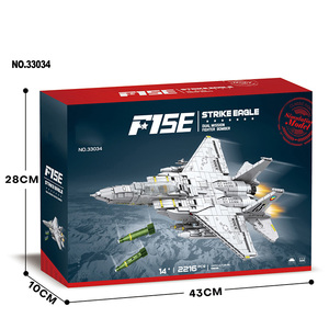 ชุดตัวต่อเครื่องบินรบ <span class=keywords><strong>F</strong></span>-<span class=keywords><strong>15</strong></span> อีเกิล ของเล่นพลาสติก ของขวัญสุดพิเศษสำหรับกองทัพอากาศ เครื่องบินสงครามโลกครั้งที่ 2 ตัวต่อแบบประกอบเอง - Product Image 3