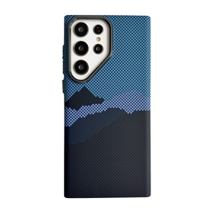 NUEVA Funda Magnética para Teléfono <span class=keywords><strong>Samsung</strong></span> Galaxy S25 Ultra S24 S23 <span class=keywords><strong>S22</strong></span> Plus A56, Carga Inalámbrica, Fibra de Carbono - Product Image 5