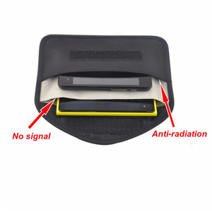 Étui Bloqueur de Signal pour <span class=keywords><strong>Clé</strong></span> de Voiture Personnalisé, Sac Faraday pour <span class=keywords><strong>Clé</strong></span> de Voiture et Téléphone Portable, Blocage des Signaux WIFI/GSM/LTE/NFC/RFID 3G <span class=keywords><strong>4G</strong></span> 5G - Product Image 2