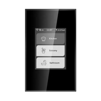 Nuevo Interruptor Inteligente Lanbon L8 Switch 5 en 1 con Pantalla Táctil LCD, para Uso en Hoteles y Hogares, Interruptor Inteligente de 1/2/3 Vías, Siempre Conectado