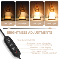 Canmeijia Indoor Einstellbare Helligkeit Nachttisch lampe Home Decor Kerzen lampen Mit Timer Tisch lampen/Schreibtisch lampe/Nachtlichter