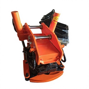 Rotateur hydraulique inclinable à attache rapide, inclinaison réglable à 45° gauche/droite, haute précision, accessoire d'excavatrice 5-6t pour travaux d'ingénierie - Product Image 2