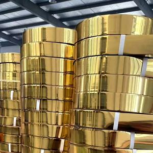 كابينة معدنية فاخرة راقية غير لامعة أثاث زخرفي أكسسوارات حافة بحافة ذهبية تشذيب بلاستيك ABS - Product Image 2