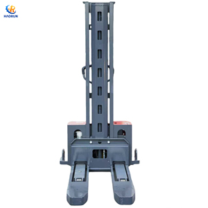 HAORUN Merk Elektrische <span class=keywords><strong>Reach</strong></span> <span class=keywords><strong>Stacker</strong></span> 1000kg |   Hefhoogte 1300-3500 mm |   Elektromagnetische rem voor veilige materiaalhandling - Product Image 2