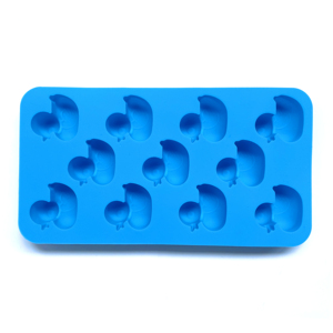 Silicone Ice lưới chim cánh cụt nhỏ màu vàng vịt khuôn Ice Cube khuôn nhỏ động vật DIY sô cô la khuôn - Product Image 4