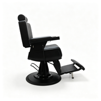 Eurosun 3308 CORRECT Fauteuil de coiffure et de permanente de style Mid-Century, réglable, pivotant, relevable, semi-étui, rotation à 360 degrés, pour salon commercial
