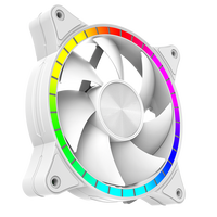 Vente chaude 120mm RGB ARGB ventilateur de boîtier PC haute Performance PWM refroidisseur de processeur silencieux avec dissipateur thermique 12V tension nominale