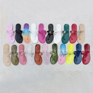 YESTEEM T Infradito <span class=keywords><strong>Trasparenti</strong></span> in Gelatina con Punta Rotonda, <span class=keywords><strong>Sandali</strong></span> da Donna Leggeri e Impermeabili, Nuovi Arrivi Estivi, Scarpe Basse - Product Image 1