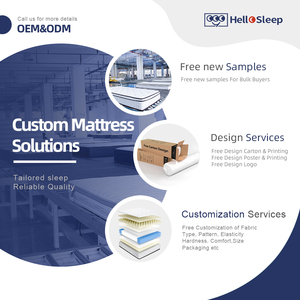 <span class=keywords><strong>Matelas</strong></span> à ressorts Bonnell en tissu jacquard hybride orthopédique à sommier rigide, emballé sous vide dans une boîte en carton - Product Image 6