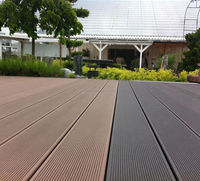 Revêtement de sol extérieur, dalles de terrasse, carrelage extérieur, revêtement de sol composite en PE durable et imperméable pour villa et jardin