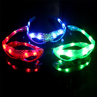Nicro créatif LED lunettes à paillettes néon fête fournitures Halloween Festival Concert fête Cosplay accessoire araignée LED lunettes à paillettes