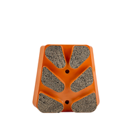Bloc abrasif diamanté Frankfurt, bloc de polissage à liaison métallique, rectangle, OEM 36 # -400 #   Pour céramique/quartzite/granit/marbre
