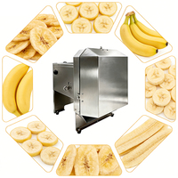 Lengte- en dwarsdoorsnede-snijder voor bananen en groenten, voor fruitkunst, aardappelsnijder, dubbele snijmodi, eenvoudig te bedienen
