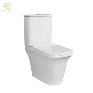 Chất lượng cao phòng tắm gốm washdown nhà vệ sinh commode sứ vệ sinh mặt hàng Trung Quốc Đỏ bừng hai mảnh WC nhà vệ sinh