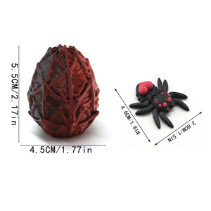 Figuras de Anime Impresas en 3D con Colores Personalizados, Huevos y Mini Arañas de Juguete, Juguetes para Aliviar el Estrés para Niños, Adornos de Exhibición - Product Image 3