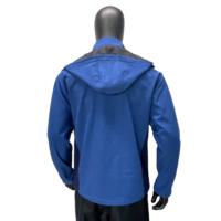 Veste parka d'extérieur pour hommes avec design personnalisé OEM Fleece Bonded TPU and Polyester Softshell Windproof and Waterproof Woven Technics