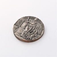 Pièces vierges pour gravure laser, pièces de collection personnalisées plaquées, pièces commémoratives, pièces de défi, statues 3D en émail souple du fabricant
