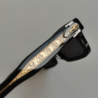 Lunettes de soleil tendance de la marque JMM, monture UV400, lunettes de soleil de luxe, acétate de haute qualité, lunettes de soleil Belvedere No Jacques logo