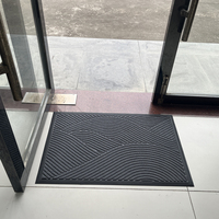 Tapis de porte robuste et moderne en PP tissé, écologique, imperméable, antidérapant, avec envers en PVC, pour la maison, l'hôtel et l'extérieur