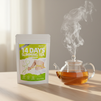 欢迎自有品牌（低起订量）纯脱咖啡因14天减肥排毒茶（成人用）散装无糖