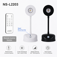 Lampe murale moderne à LED avec capteur ABS et télécommande pour usage résidentiel dans la cuisine, la chambre et le salon
