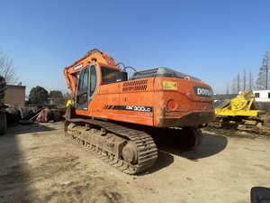 Excavadora Doosan DX300LC, Color Naranja, Tipo de Orugas, Maquinaria de Construcción, Equipo Usado, Motor Coreano, 30000 kg, 0-2000 Horas - Product Image 1