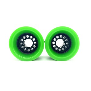 Fabricante PU Pro Downhill Skateboard <span class=keywords><strong>Longboard</strong></span> <span class=keywords><strong>Ruedas</strong></span> 75mm * 60mm Cruiser Skateboard <span class=keywords><strong>Ruedas</strong></span> Verde <span class=keywords><strong>Freeride</strong></span> <span class=keywords><strong>Longboard</strong></span> Rueda - Product Image 1