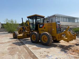 Niveleuse Caterpillar CAT 140K 160H d'occasion fabriquée au Japon avec chargeur frontal et entraînement par dérapage à Shanghai - Product Image 3