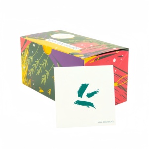 Emballage en carton pliable biodégradable personnalisé en gros pour gâteaux, biscuits, cookies, beignets avec logo - Product Image 6