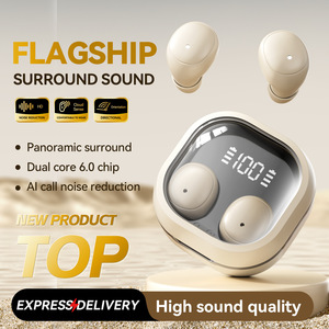 Écouteurs de sommeil ultra-doux M125, intra-auriculaires invisibles sans fil, avec suppression active du <span class=keywords><strong>bruit</strong></span> (ANC), <span class=keywords><strong>casque</strong></span> de voyage discret <span class=keywords><strong>pour</strong></span> les dormeurs latéraux - Product Image 1
