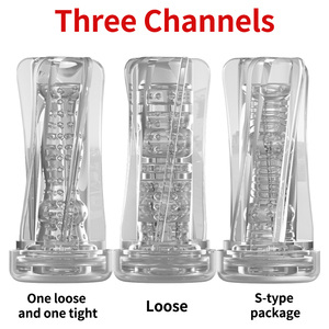 Realistic <strong>Vagina</strong> Male <strong>Masturbators</strong> for Men Vibrator Soft <strong>Pussy</strong> Sex Toys Transparent Vaginator Sex Products Vacuum Pocket Cup - Product Image 4