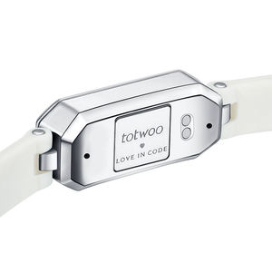 Nueva Llegada, Pulseras de Silicona <span class=keywords><strong>TOTWOO</strong></span> con Código Morse, Pulseras Inteligentes con Vibración Táctil para Parejas en Relaciones a Distancia - Product Image 4