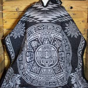 OEM/ODM Chal Cuadrado Personalizado Mexicano de Poliéster/Algodón con Estampado Digital, Borlas, Estilo Étnico, Reversible, Tejido, Nuevo Estilo - Product Image 2