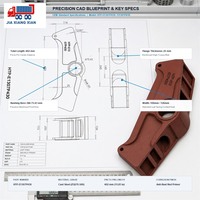 Bras oscillant de suspension en acier moulé haute résistance E1307P430 pour semi-remorque, pièce de rechange pour camion et remorque