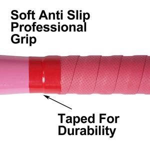 女の子、女性、子供のためのTボールトレーニングとホームセキュリティ野球バットのためのピンクのアルミニウム野球バット - Product Image 5