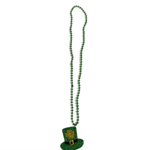 Suministros PARA EL Día de San Patricio y Mardi Gras, collares de Cuentas pequeñas, incluido el collar de <span class=keywords><strong>mono</strong></span>, desfile, lanza cuentas, bolsas con luz LED - Product Image 1