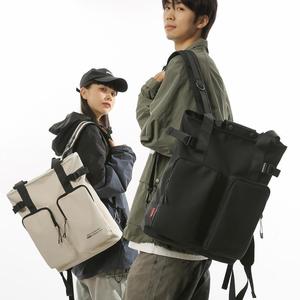 Urban Leisure Bag Canvas <b>Laptop</b> <b>Backpack</b> 16 Inch Multi Pocket Travel <b>Backpack</b> <b>For</b> Men Women Casual Style - Product Image 4