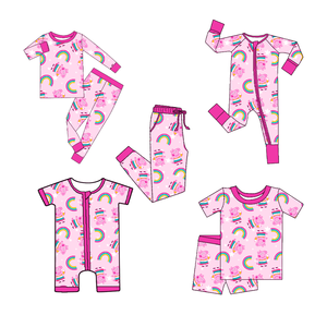 Оптовая продажа: Новинка! Детская одежда из бамбука для новорожденных (мальчиков и девочек) — повседневный комбинезон-ромпер с длинными рукавами, двусторонний, на заказ. - Product Image 1