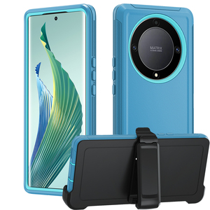 Funda de teléfono de protección completa a prueba de golpes 360 para <span class=keywords><strong>Huawei</strong></span> P30 Pro Hard PC 3 en 1 funda de teléfono para <span class=keywords><strong>Huawei</strong></span> Y9 <span class=keywords><strong>Prime</strong></span> con Clip para cinturón - Product Image 5