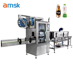 Cổ phiếu hạn chế PLC kiểm soát tự động đóng hộp chai thu nhỏ Máy dán nhãn dây chuyền lắp ráp cho dầu gội đầu & dầu bao bì - Product Image 1
