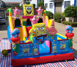 <span class=keywords><strong>Castillo</strong></span> <span class=keywords><strong>Inflable</strong></span> y Tobogán Acuático con Temática <span class=keywords><strong>de</strong></span> <span class=keywords><strong>Bob</strong></span> <span class=keywords><strong>Esponja</strong></span>, <span class=keywords><strong>de</strong></span> Grado Comercial, para Niños, Tamaño Personalizado, Alquiler Comercial, PVC, Fácil <span class=keywords><strong>de</strong></span> Instalar, para Exteriores - Product Image 3