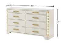 Nouveau design Prix d'usine Chambre à coucher classique de luxe en gros avec GHT38-2 LED