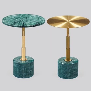 Đá Cẩm Thạch Top Side Phân Bàn cà phê cho phòng khách bảng ánh sáng nhà văn phòng nhỏ đồ nội thất sofa giường bên bảng - Product Image 1