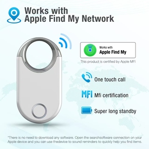 Uniean Mini Tìm Thấy Của Tôi GPS Tracker Finder Định Vị Thông Minh <span class=keywords><strong>Tag</strong></span> Mục Tracker Key Rosh Chứng Nhận Hành Lý Ví Chống Mất Cho Apple - Product Image 2
