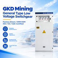 Tableau de distribution GKD personnalisé pour l'exploitation minière, basse tension 380V 660V 1140V IP54, pour ventilateur et pompe de convoyeur souterrain